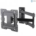 4World Wall Mount for LCD 15-43'' VESA 100/200 tilt/swivel  load 40kg BLK