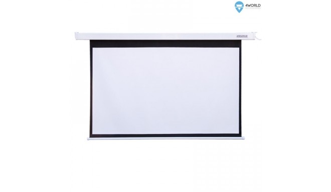 4World projektori ekraan 221x124 (16:9), matt valge