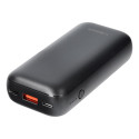 Power Bank VEGER S10 - 10 000mAh LCD Quick Charge PD 20W black (W1135)