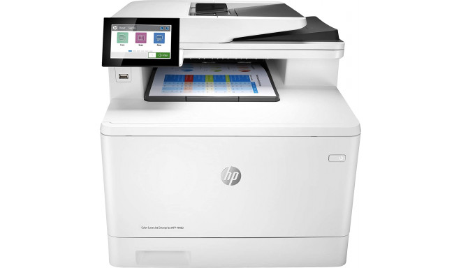 HP Color LaserJet Enterprise M480f MFP, multifunction printer (grey/black, USB, LAN, scan, copy, fax