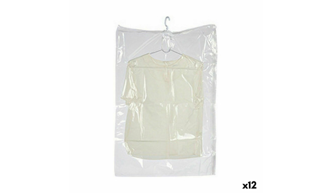 Vacuum Bags Transparent Polyethylene Plastic 60 x 90 cm (12 Units)