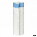 Rubbish Bags Perfumed Self-closing White Polyethylene 24 Units 10 L