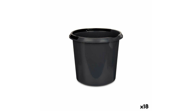 Bucket with Handle Grey Anthracite 10 L (18 Units)