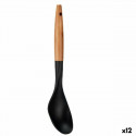 Kulp Must Naturaalne Puit 7 x 33,5 x 3,5 cm (12 Ühikut)