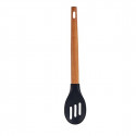 Spoon Black Silicone beech wood 6 x 1,8 x 30,5 cm (48 Units)