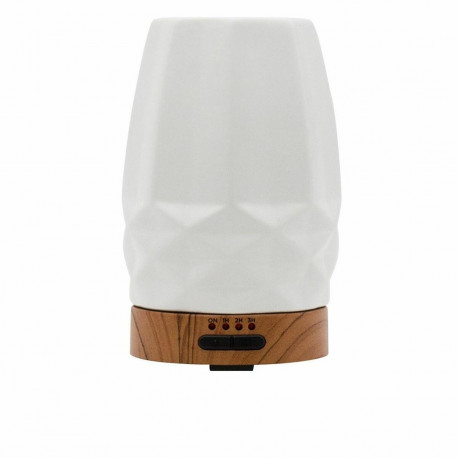 Eeterliku Õli Hajuti La Casa de los Aromas Deco Stone Valge