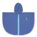 Waterproof Poncho with Hood Stitch Blue (3-4 Years)