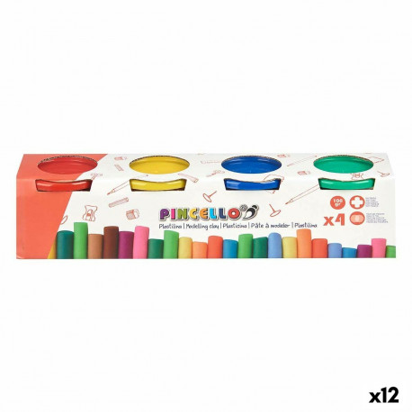 Modelling Clay Game Pincello 502 502 Yellow Blue Red Green (12 Units)