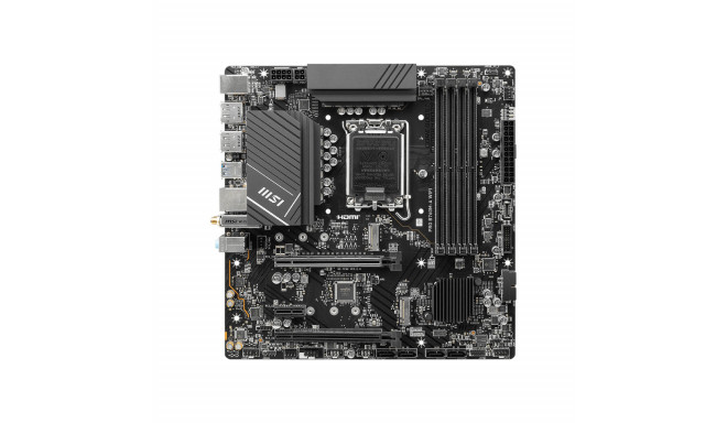 MSI emaplaat PRO B760M-A WiFi Intel LGA 1700