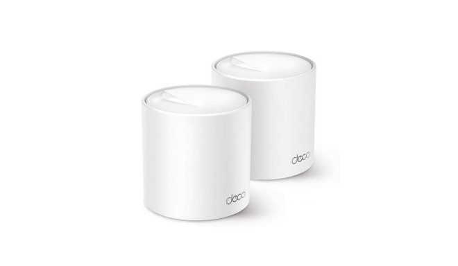 TP-Link Wireless Router||Wireless Router|2-pack|2900 Mbps|Mesh|Wi-Fi 6|3x10/100/1000M|Number of ante