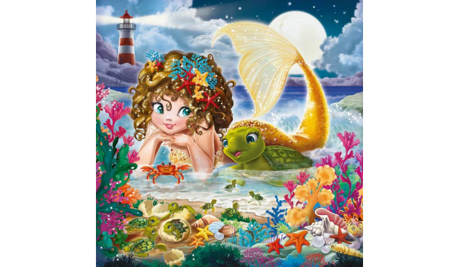 Ravensburger pusle  3x49 tk Kaunid merineitsid