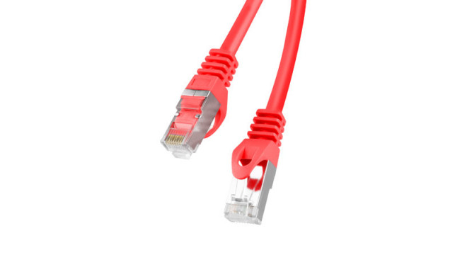 PATCHCORD CAT.6 FTP 1M RED FLUKE PASSED LANBERG