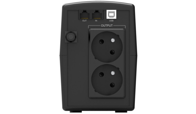 UPS POWERWALKER VI 600 STL FR LINE-INTERACTIVE 600VA 2X FRENCH OUTLETS USB-B