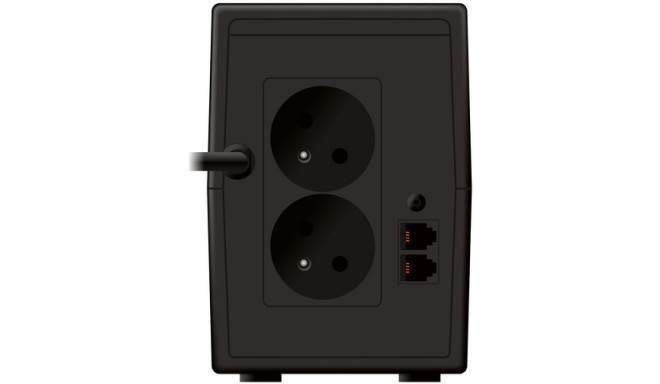 UPS POWERWALKER VI 650 SHL FR LINE-INTERACTIVE 650VA 2X FRENCH OUTLETS USB-B LCD