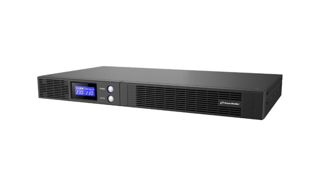 UPS RACK POWERWALKER VI 500 R1U LINE-INTERACTIVE 500VA 4X IEC C13 OUTLETS USB-HID RS-232 1U