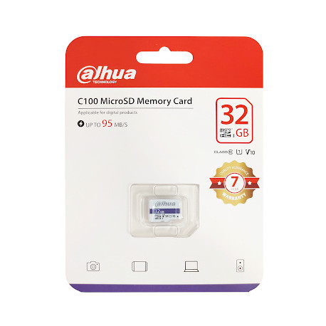 Memory card TF-C100/32GB microSD UHS-I, 32 GB Dahua