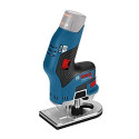 Bosch GKF 12V-8 Professional solo - milling machine - blue / black - without battery and charger