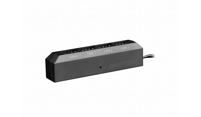 Deep Cool Fan Hub FH-04, fan control (black, 4-port)