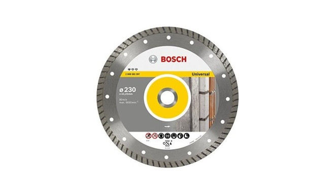 Bosch diamond cutting disc Standard for Universal Turbo, O 230mm