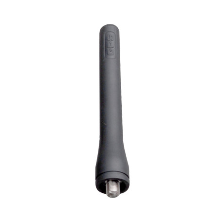 Hytera AN0435H15 UHF antenna SMA connector, 400-470MHz/1575MHz, 9cm, with Hytera logo