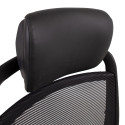 Task chair FULKRUM black leather