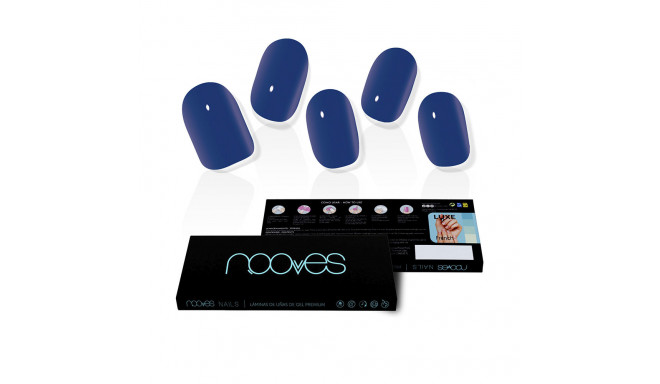 NOOVES LÁMINAS DE UÑAS DE GEL eaux profondes premium luxe #solid color 20 u