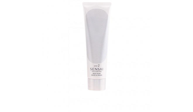 SENSAI SILKY PURIFYING mud soap (wash & mask) 125 ml