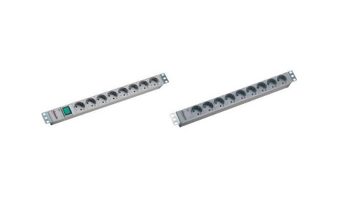 Bachmann 19 inches 1HE 8x way 1x switch 438,5mm