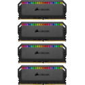 Corsair DDR4 - 64 GB -3600 - CL - 16 - Quad-Kit, Dominator Platinum RGB (black, CMT64GX4M4Z3600C16)