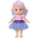 ZAPF Creation BABY born Storybook Fairy Violet 18cm, doll (with magic wand, stage, backdrop and litt