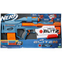 Hasbro Nerf Elite 2.0 Motoblitz CS-10, Nerf Gun (blue-grey/orange)