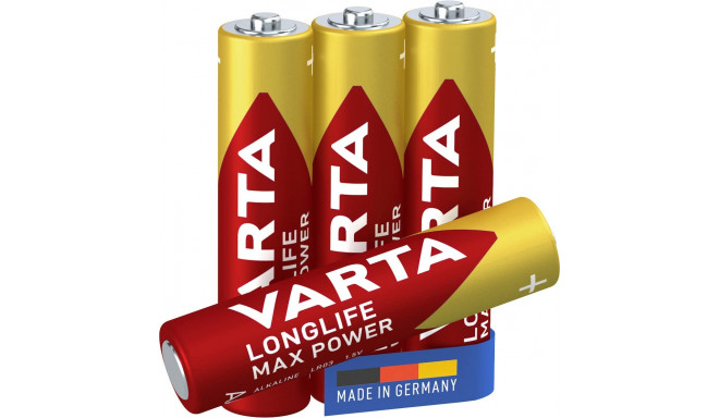 Varta Longlife Max Power AAA, battery (4 pieces, AAA)