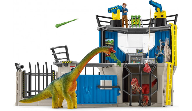 Schleich Large Dino Research Station, play figure
