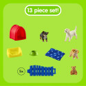 Schleich toy figure set Farm World Puppy Pen (42480)