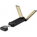 ASUS USB-AX56 AX1800 without stand, WLAN adapter (black/gold)