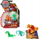 Spin Master Bakugan Evolutions Power Up 3-Pack Skill Game (with 1 Platinum Bakugan (Pyrus Wrath) and