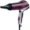 Braun Satin Hair 7 Color HD770, hair dryer (red/silver)