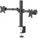 Hama Uchwyt biurkowy na 2 monitory 13" - 35" 