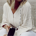 Lookabe kaitseümbris Necklace Snake Edition iPhone Xr, silver snake (loo019)