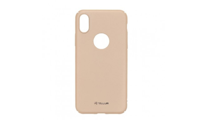 Tellur Cover Super Slim for iPhone X/XS gold