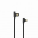 Sbox USB-C-90-B USB->Type C 90 M/M 1.5m Black