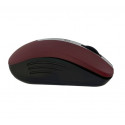 Tellur Basic Wireless Mouse, LED Dark Red