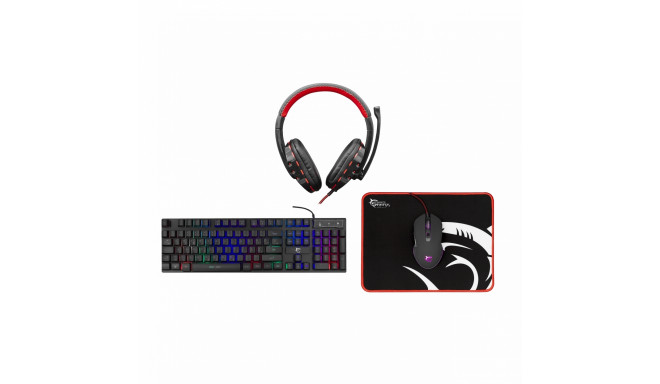 White Shark Comanche 3 GC-4104 - 4in1 KEYBOARD + MOUSE + MOUSE PAD  + HEADSET
