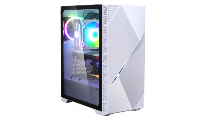 Zalman Z3 Iceberg White ATX,T/G,ARGB Fan x 2