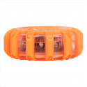 Tellur Basic LED emergency signal and flashlight, 3 x AAA, magnetic, orange