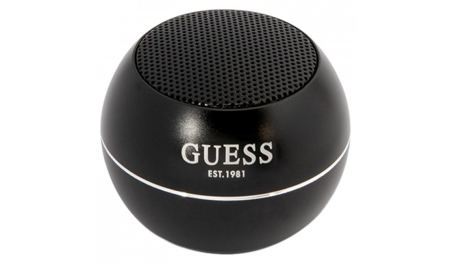 Guess Mini Bluetooth Speaker 3W 4H Black