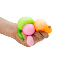 SCRUNCHEMS Neon Diddy Squish Ball, 3 pack