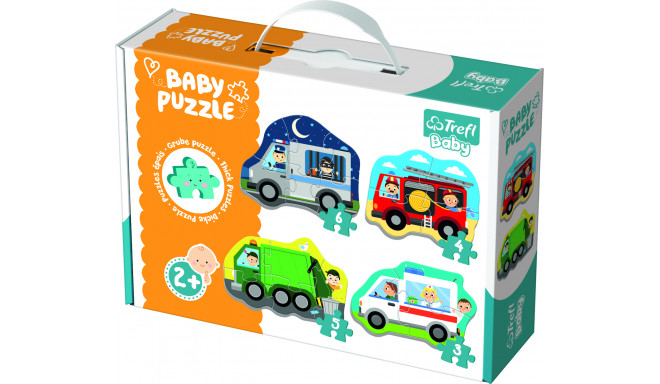 TREFL Baby puzzle set Cars