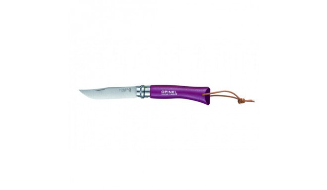 Opinel Trekking Nr 7 Stainless Steel Knife, purple