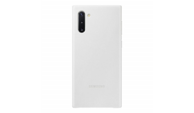 Samsung EF-VN970LWEGWW nahkkott Samsung N970 Galaxy Note 10 (Note 10 5G) valge